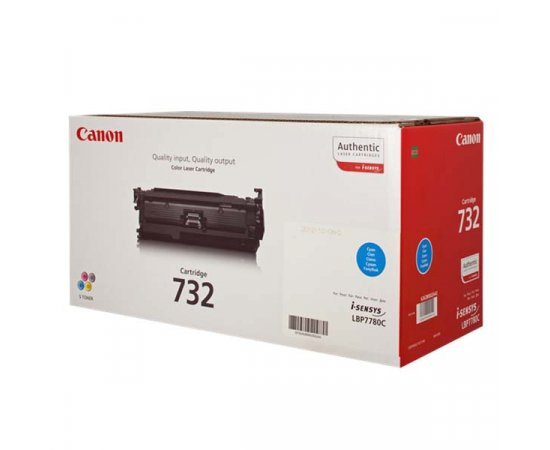 Canon originál toner 732 C, 6262B002, cyan, 6400str.