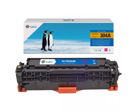 G&amp;G kompatibil. toner s HP CC533A, CE413A, CF383A, Canon CRG118, CRG718, C, NT-PH533UM, HP 304A, magenta, 2800str.