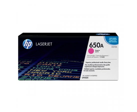 HP originál toner CE273A, HP 650A, magenta, 15000str.