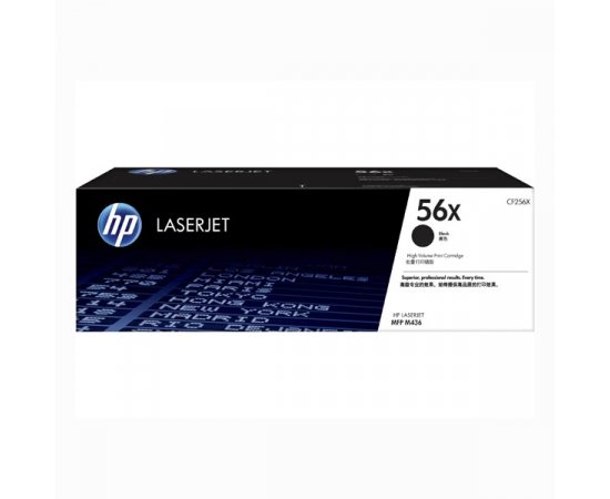 HP originál toner CF256X, HP 56X, black, 12300str., High capacity