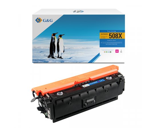 G&amp;G kompatibil. toner s HP CF363X, NT-PH363XM, HP 508X, magenta, 9500str., high capacity