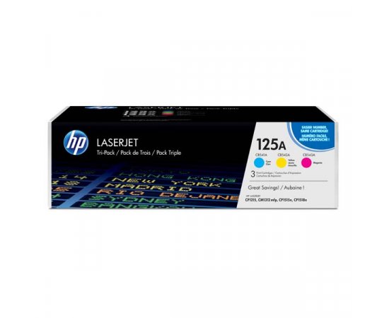 HP originál toner CF373AM, HP 125A, CMY, 4200 (3x1400)str., 3x800g, 3ks