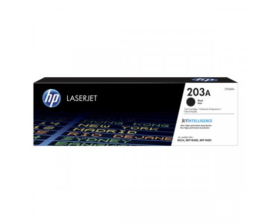 HP originál toner CF540A, HP 203A, black, 1400str.