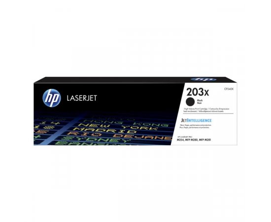 HP originál toner CF540X, HP 203X, black, 3200str., high capacity