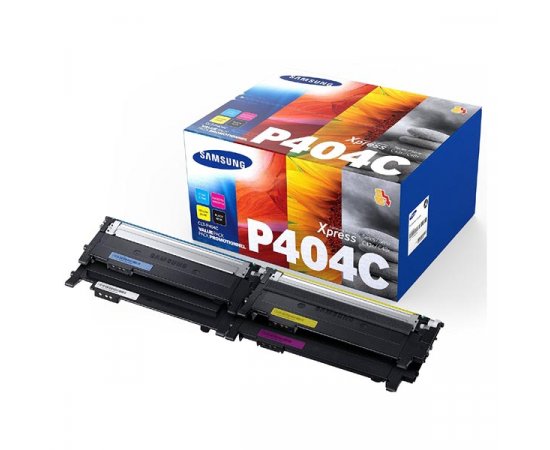 HP originál toner SU365A, CLT-P404C, P404C, CMYK, 1500, 3*1000str., 4 pack