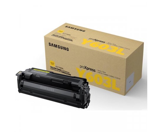 HP originál toner SU557A, CLT-Y603L, Y603L, yellow, 10000str., high capacity