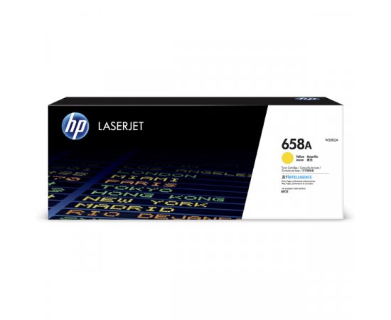 HP originál toner W2002A, HP 658A, yellow, 6000str.