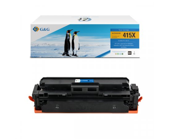 G&amp;G kompatibil. toner s HP W2030X, NT-PH2030XBK, HP 415X, black, 7500str., high capacity