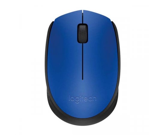 Myš bezdrôtová, Logitech M171, modrá, optická, 1000DPI