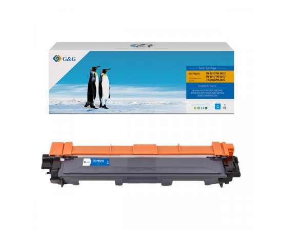 G&amp;G kompatibil. toner s Brother TN241C, NT-PB221C, cyan, 1400str.