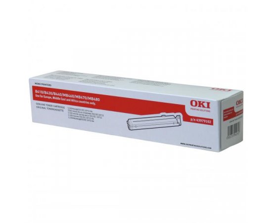 OKI originál toner 43979102, black, 3500str.