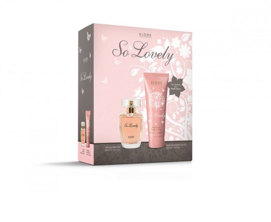 ELODE SO LOVELY PARFEMOVA VODA 100ML + TELOVE MLIEKO 100ML