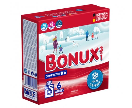BONUX PRASOK ICE FRESH 6 PD / 0,39KG