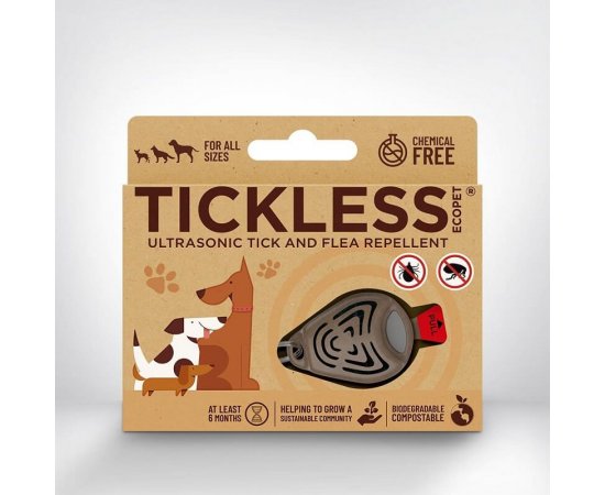 TICKLESS ECOPET ULTRAZVUKOVY ODPUDZOVAC - HNEDY (ECOP01)