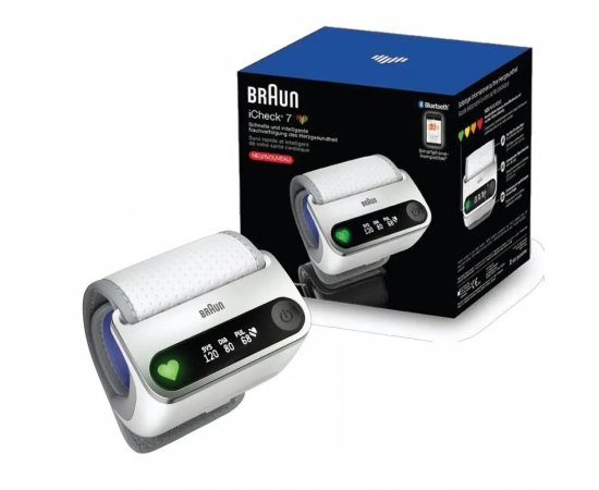 BRAUN ICHECK 7 BPW4500 ZAPASTNY TLAKOMER S BLUETOOTH