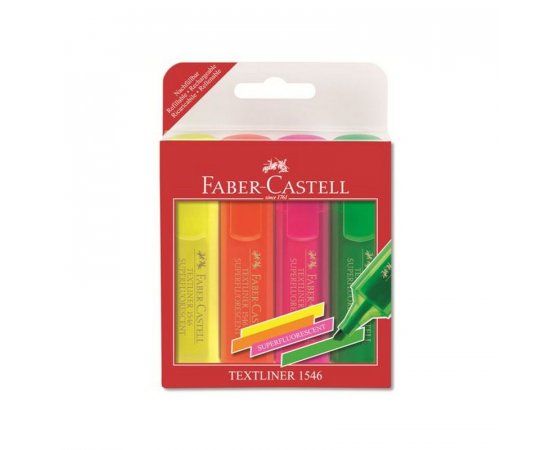 FABER-CASTELL ZVYRAZNOVAC SUPERFLUO 1546/4 SET