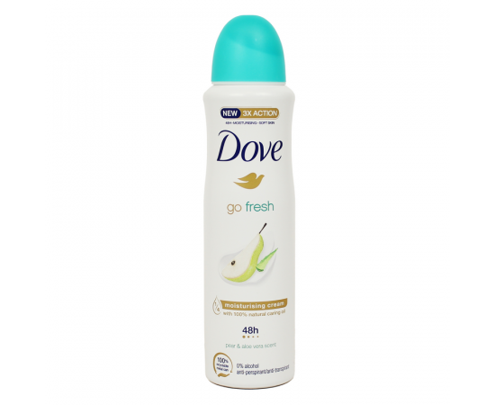 DOVE DEO 150 ML GO FRESH PEAR &amp; ALOE VERA