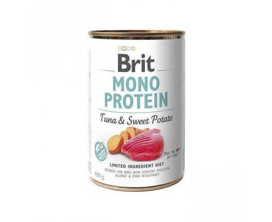 BRIT MONO PROTEIN TUNA WITH SWEET POTATO 400G