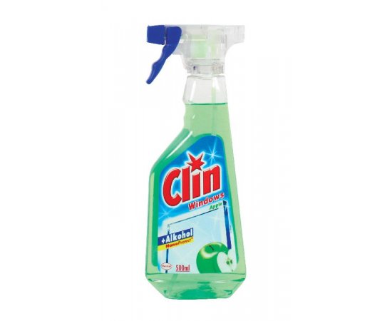 CLIN WINDOW CLEANER PUMP 500 ML APPLE