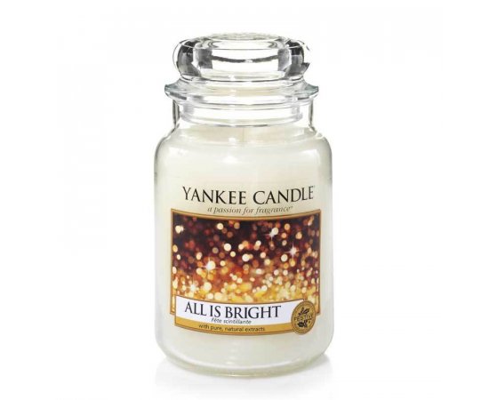 YANKEE CANDLE 1513533E SVIECKA ALL IS BRIGHT/VELKA