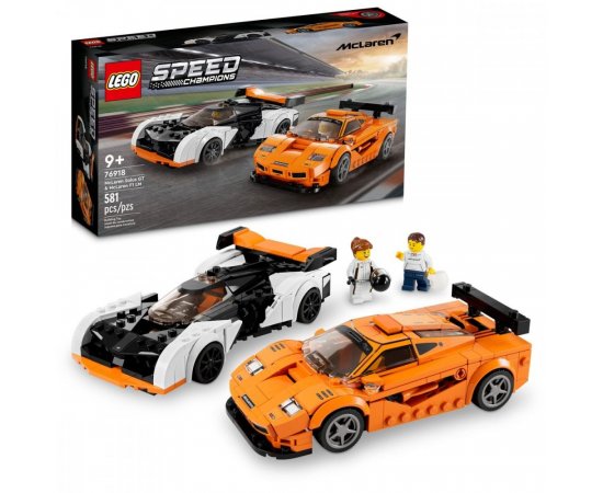 LEGO SPEED CHAMPIONS MCLAREN SOLUS GT A MCLAREN F1 LM /76918/