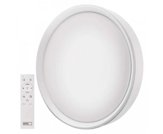 EMOS ZM5191 INTELIGENTNE LED SVIETIDLO GOSMART, ZAPUSTENE, KRUHOVE, 30W, CCT, STMIEVATELNE, WI-FI