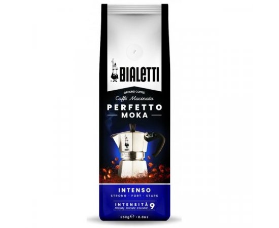 BIALETTI PERFETTO MOKA INTENSO, MLETA KAVA, 250G