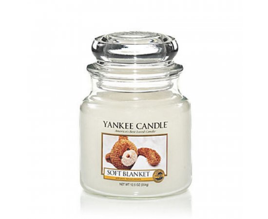 YANKEE CANDLE 1725588 SOFT BLANKET STREDNA SVIECKA, 411 G