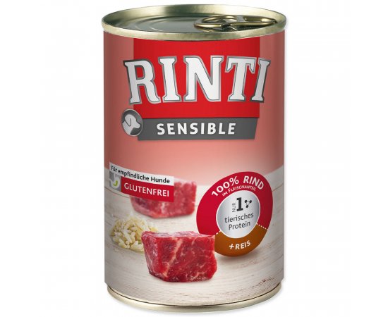 RINTI KONZERVA SENSIBLE HOVADZI + RYZA 400G (394-94053)