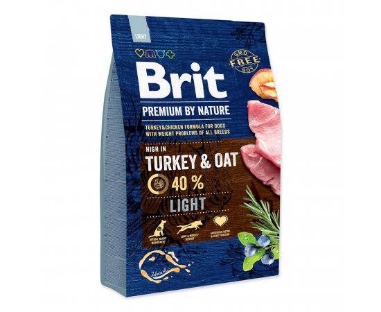 BRIT PREMIUM BY NATURE LIGHT 3 KG (294-170839)