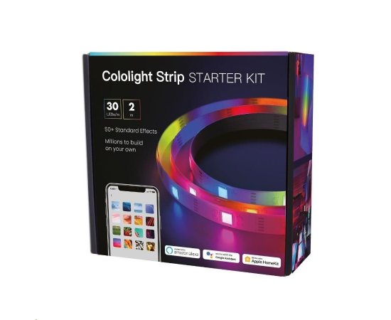COLOLIGHT STRIP STARTER KIT - SMART LED PASIK, 30 LED/M, 2 M CL167S3