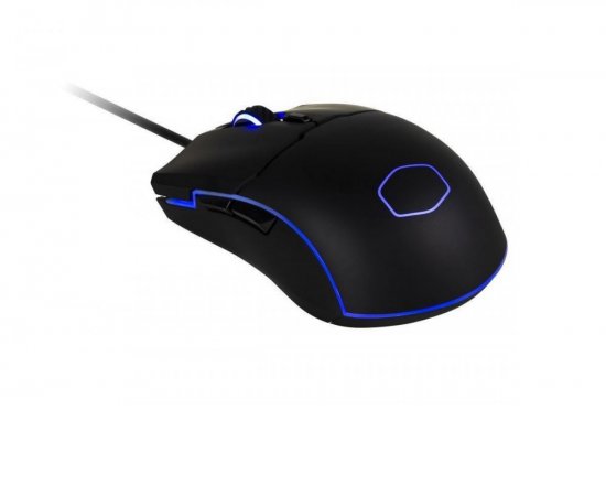 COOLER MASTER MASTERMOUSE CM110, HERNA MYS, OPTICKA, 6000 DPI, RGB LED, CIERNA