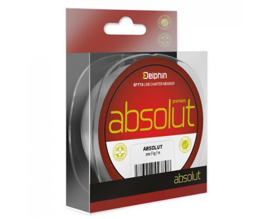 DELPHIN ABSOLUT TRANSP. 200M 0,22MM 10,4LBS, 500664222