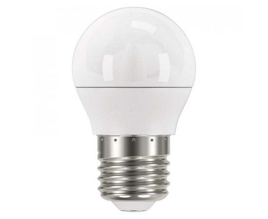 EMOS ZQ1121 LED ZIAROVKA CLASSIC MINI GLOBE 6W E27 NEUTRALNA BIELA