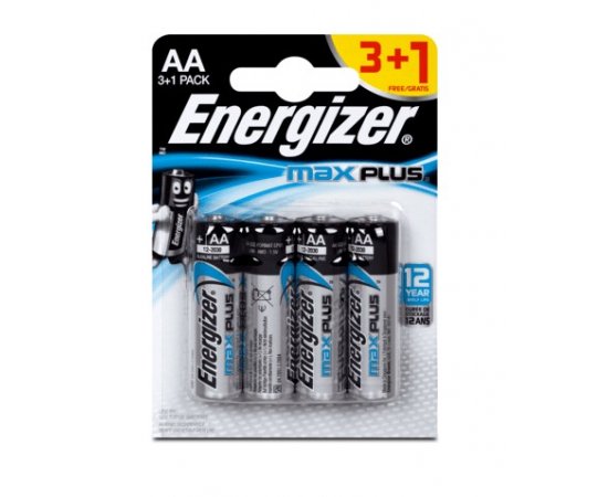 ENERGIZER MAX PLUS AA FSB4 3+1