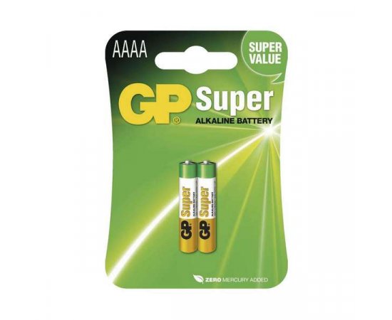 GP BATERIE SPECIALNE ALKALICKE 1,5V AAAA 25A, 2KS BLISTER, B1306