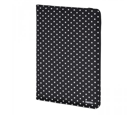 HAMA 135536 POLKA DOT PUZDRO NA TABLET, DO 25,6 CM (10,1), CIERNE