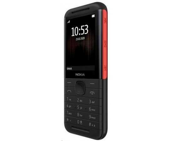 NOKIA 5310 DS CIERNO/CERVENA (2020) + darček digitálna televízia PLAYTV na 3 mesiace zadarmo