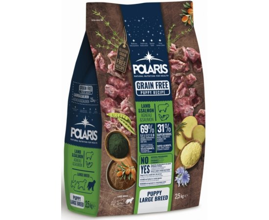 POLARIS PUPPY LB LAMB AND SALMON 12KG