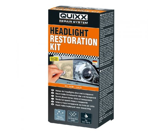 QUIXX HEADLIGHT RESTORATION KIT