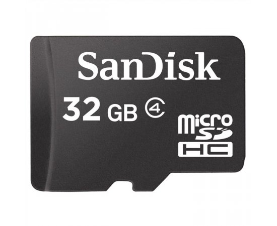 SANDISK MICRO SDHC CARD 32GB CL4, SDSDQM-032G-B35