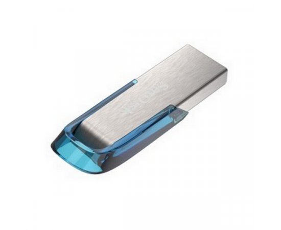 SANDISK ULTRA FLAIR USB 3.0 64GB, TROPICKA MODRA