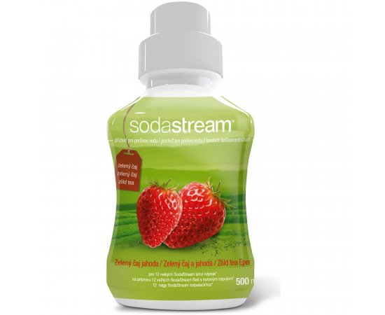 SODASTREAM SIRUP ZELENY CAJ/JAHODA 500ML