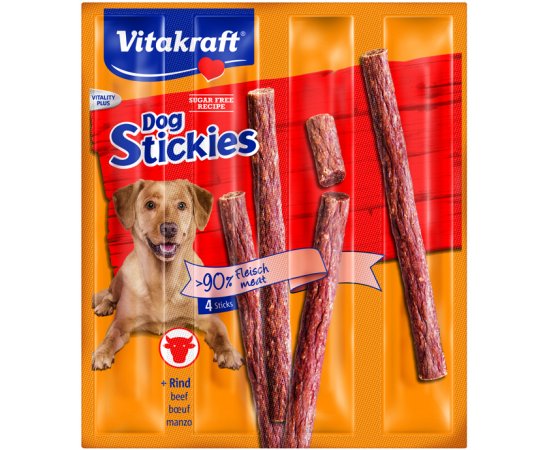 VITAKRAFT DOG STICKIES TYCINKY HOVADZIE 4 KS, 4X11 G, 2328915