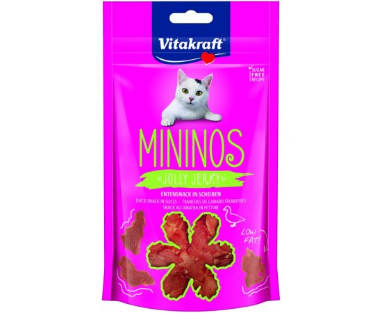 VITAKRAFT MININOS JOLLY JERKY 40 G, 2434356