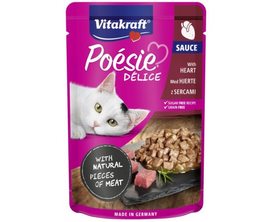 VITAKRAFT POESIE DELICE SO SRDCOM 85 G, 2436667