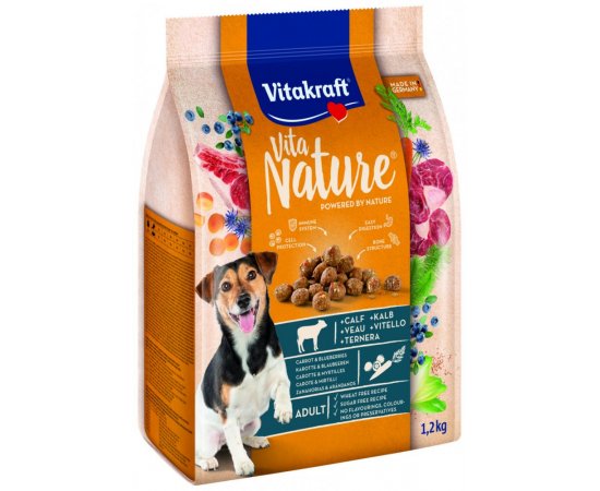 VITAKRAFT VITA NATURE SUCHE KRMIVO TELACIE 1,2 KG, 2335949