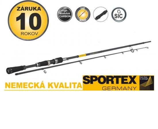 Prívlačové prúty Black Pearl GT-3 2-diel 300cm / 28g