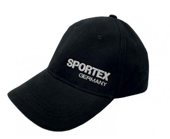 Šiltovka SPORTEX s logom - čierna