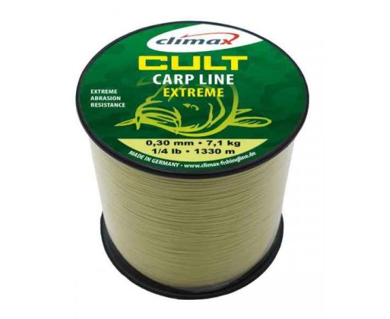 Silon Climax - CULT Carp Line Extreme Mattolive Priemer: 0,40mm/11,2kg/700m